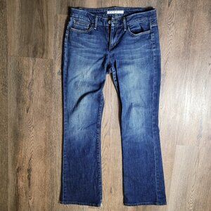 Joe’s Jeans Women’s Size 28 Mid-Rise Muse Fit Bootcut Denim Stretch Distressed